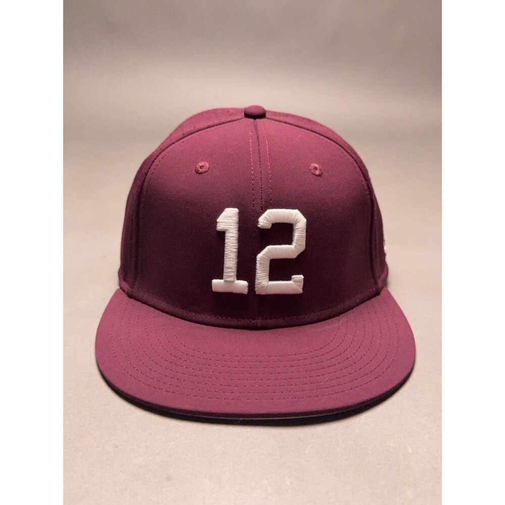 Texas A&M Aggies 12th Man The Game Pro Baseball Cap Maroon Hat #GP521 Size L